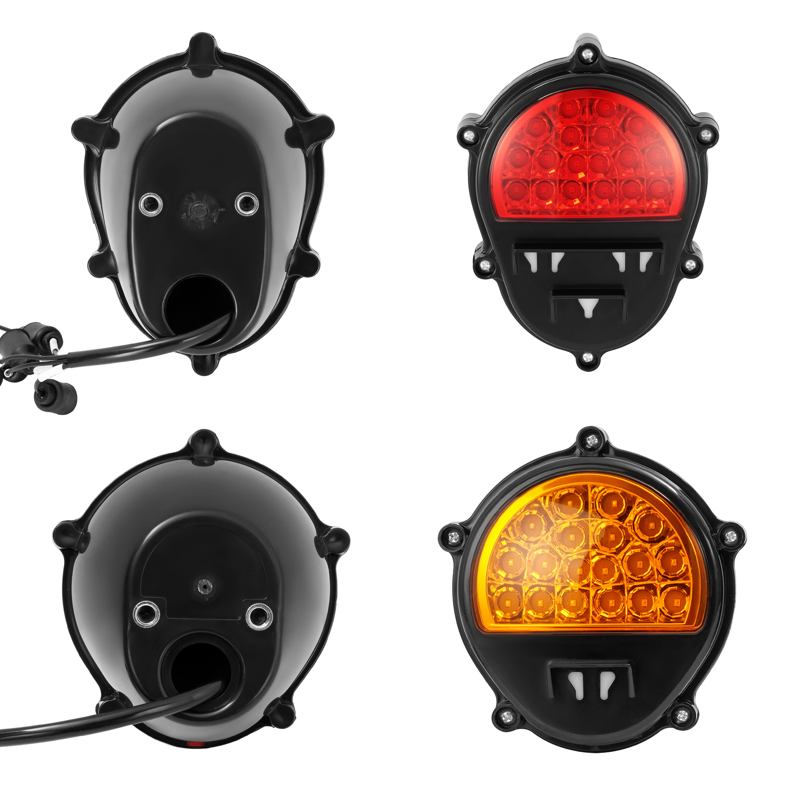 For HMMWV HUMVEE Military Trucks LED Side Marker Lights+Brake Lights+Turn Signal