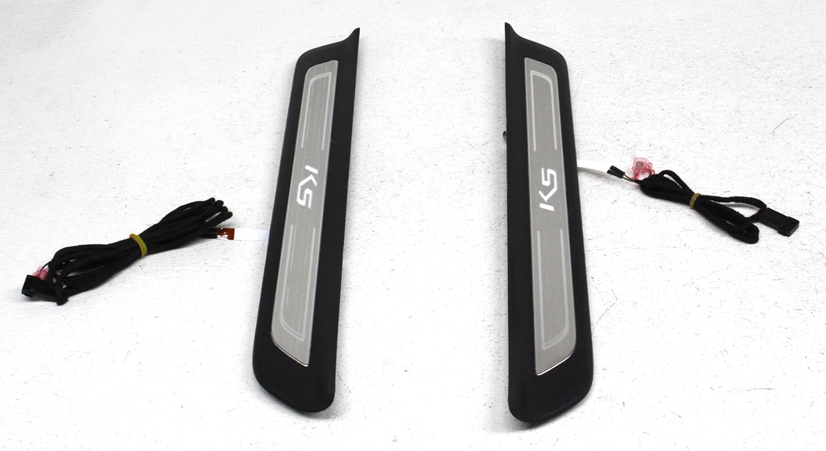 L3F45-AC200 OEM Front Left Right Door Illuminated Sill Plate Kit for Kia K5