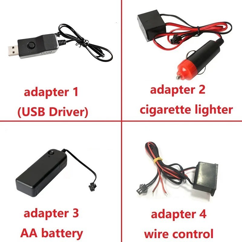 RGB LED Light Strip for Cars, Interior Ambiance Decoration for Auto