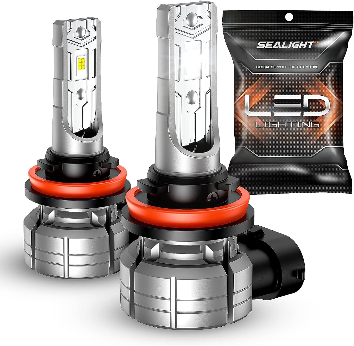 All Weather H11 H8 LED Fog Light Bulbs – 50000 Hours, Strong Penetration