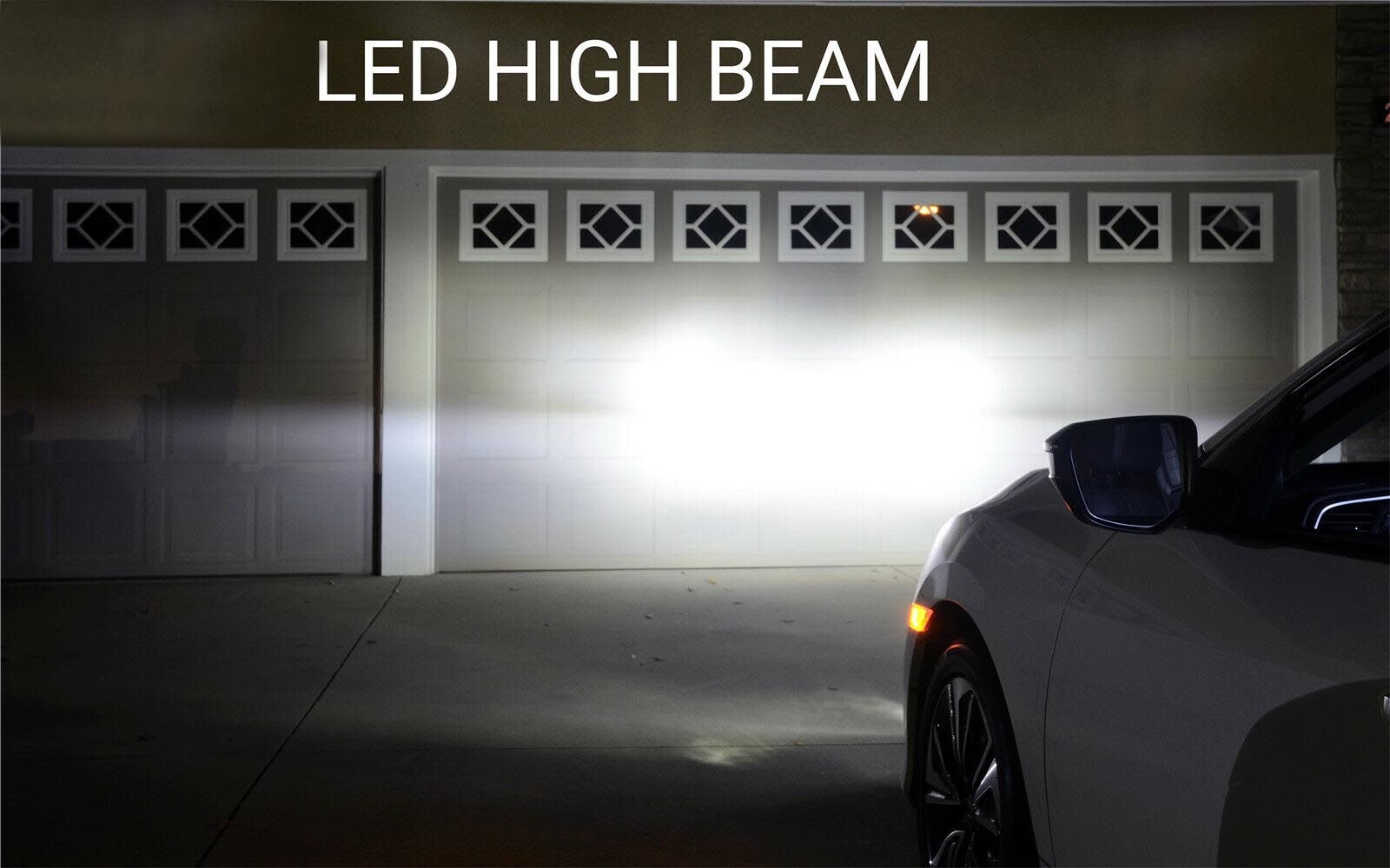H11 LED Headlight Bulbs DC9-30V 70W 20000LM 6500K Cool White 500% Brighten H8 H9