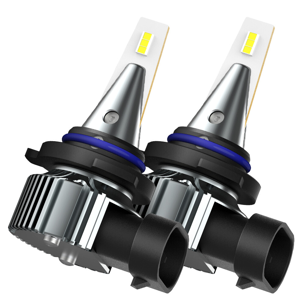 AUXITO 9006 LED Fog Light Kit Combo High Bulb Power Low Beam Super White 6500K