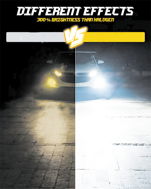 White 15-SMD High Power LED Daytime Running Light Bulbs For 2017-up Jeep Compass