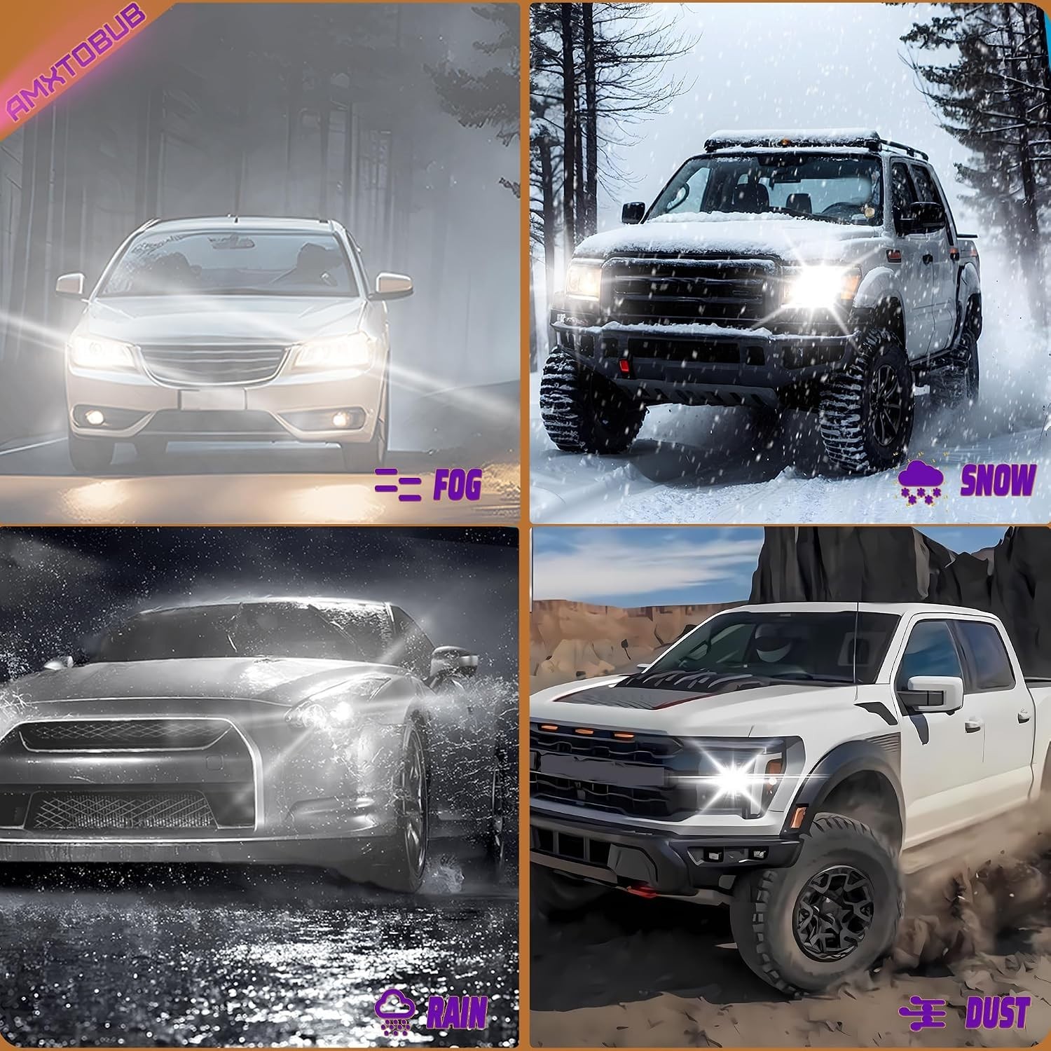 For 2017-2020 Pathfinder light Bulbs, H11 High Beam Low Beam Fog Light Licens…