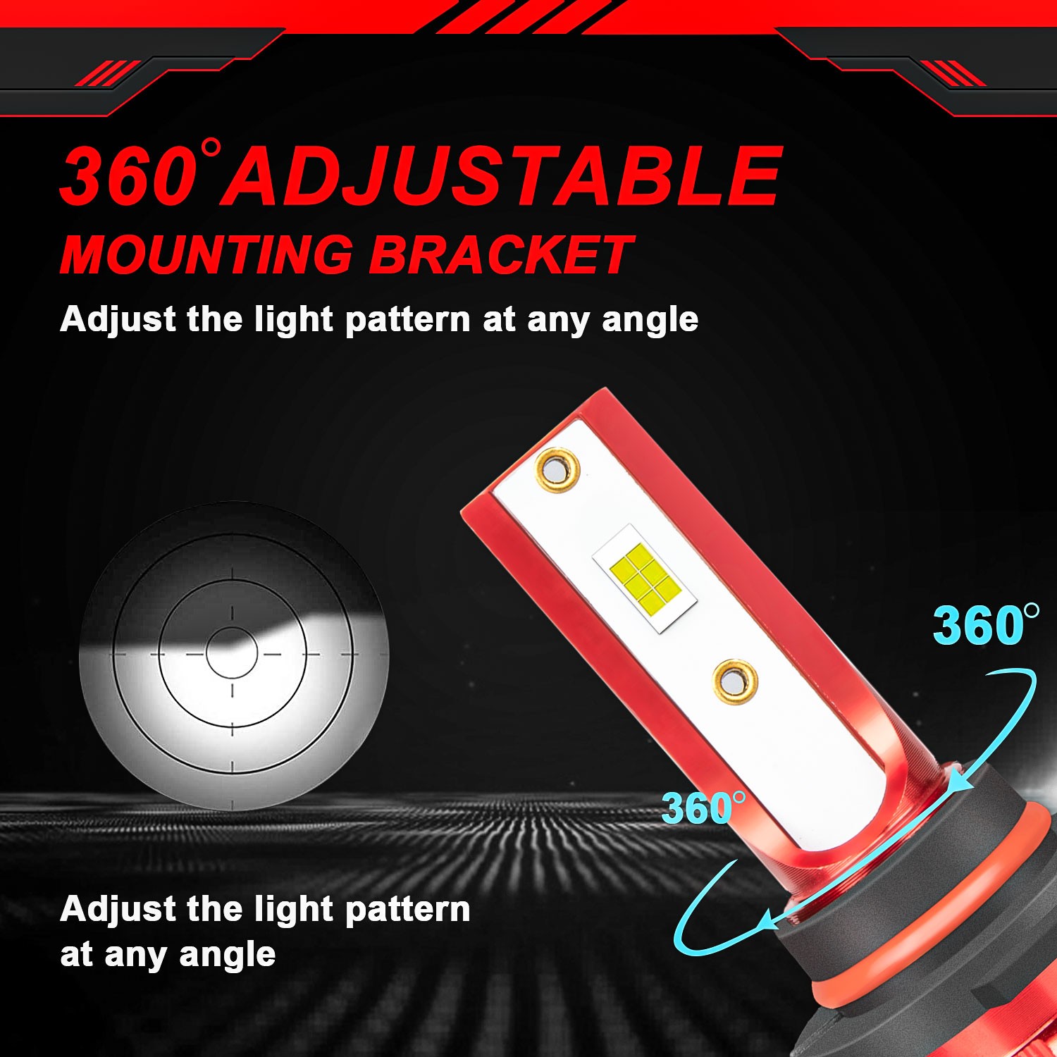 For Chevy Equinox 2019 – 2020 Cold White LED Headlight Bulbs Fog Light 9012+H11