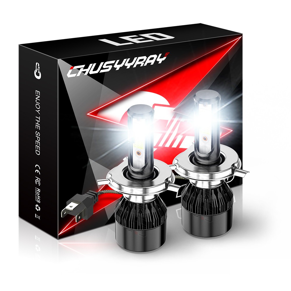 2x 9003 H4 LED Headlight Bulbs Kit 110W 16000LM Hi/Lo Beam Super Bright White