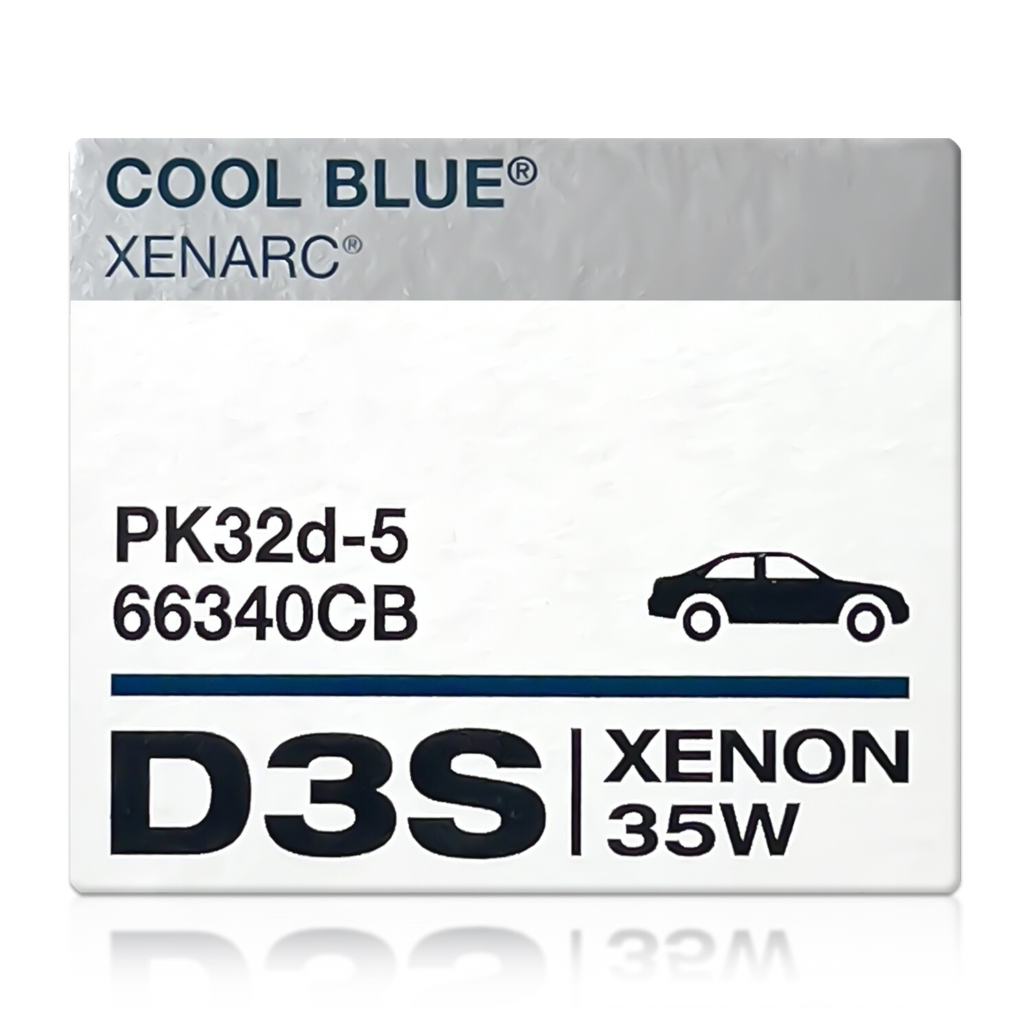 D3S Osram 66340CB COOL BLUE HID Headlight Bulbs | Up to 5500K | Pack of 2