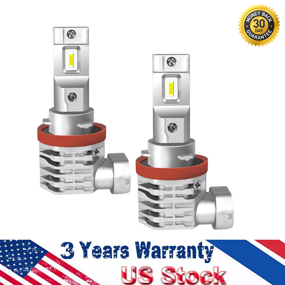 H11 H9 LED Headlight Super Bright Bulbs Kit White High/Low Beam 8000K 330000LM