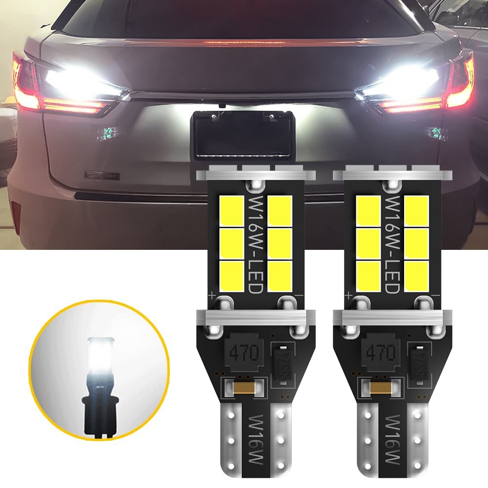 AUXITO T15 921 912 LED Reverse Backup Light Bulb 2400LM 6000K Super Bright White