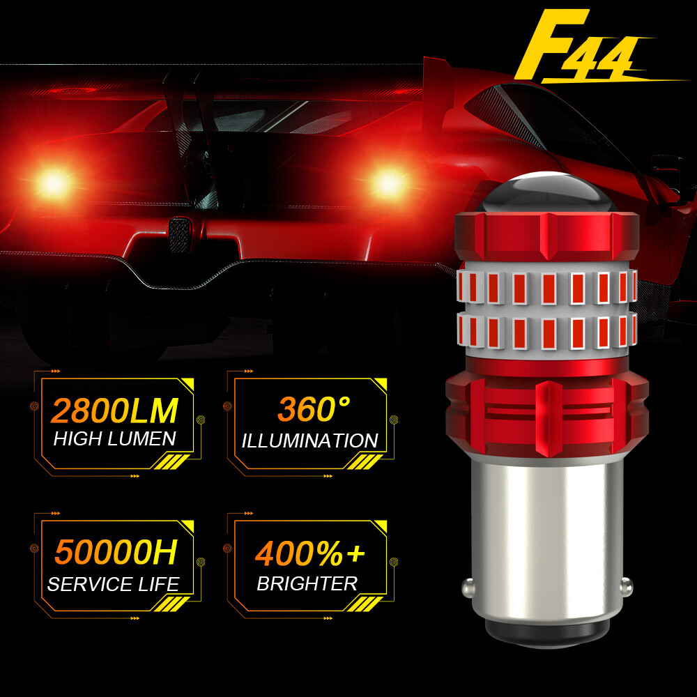 RED Flash LED Brake Stop Light 1157 for Hyundai Sonata Santa Fe 2001-19 Elantra