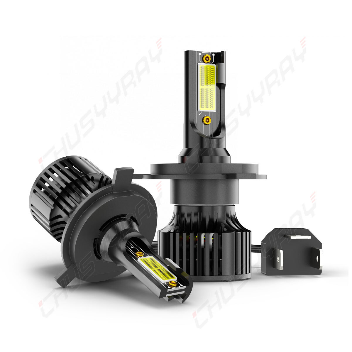 Fit CHEVROLET Bel Air 1953 1954 1955 1956 1957 7“ LED Headlights Hi/Lo