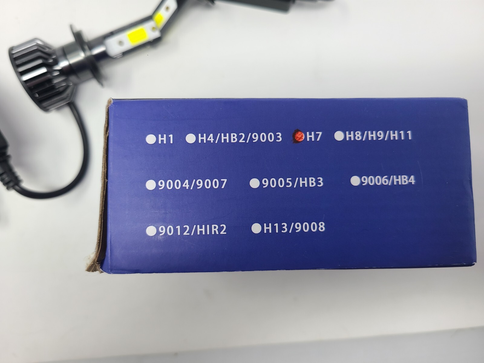 Set Of 2 H7 Car HID LE Headlight Bulb Ballast Connectors