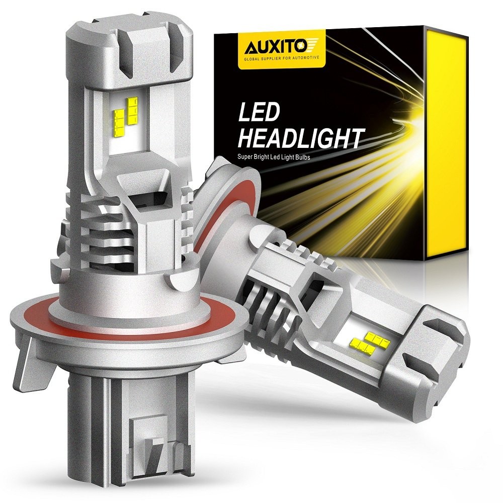 2x Super H13 30000LM White LED Headlight Bulb Conversion Kit Hi/Lo Beam 6500K US
