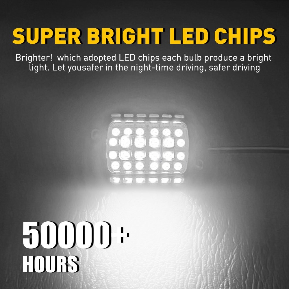 Red White LED Blue Chassis Lights 36LEDs IP68 Waterproof Car Truck Motorcycle