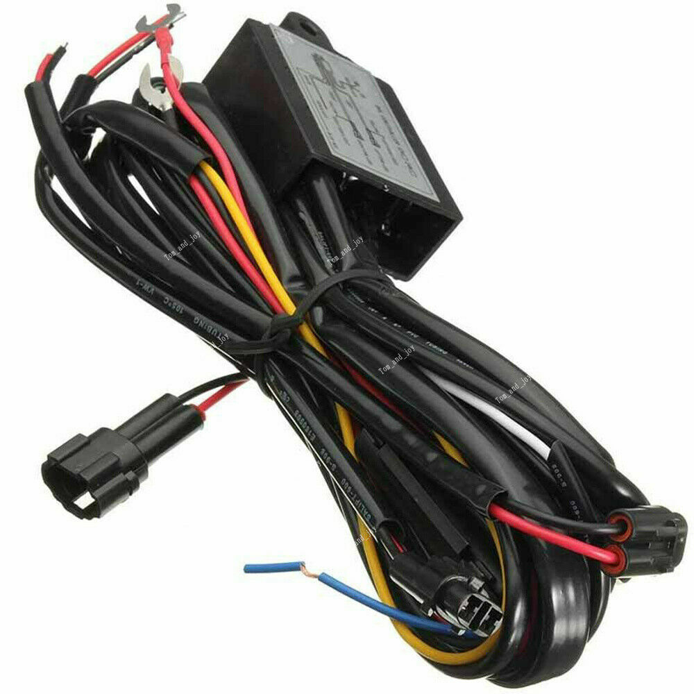 LED Daytime Running Light DRL Relay Harness Automatic Control On Off Module Box