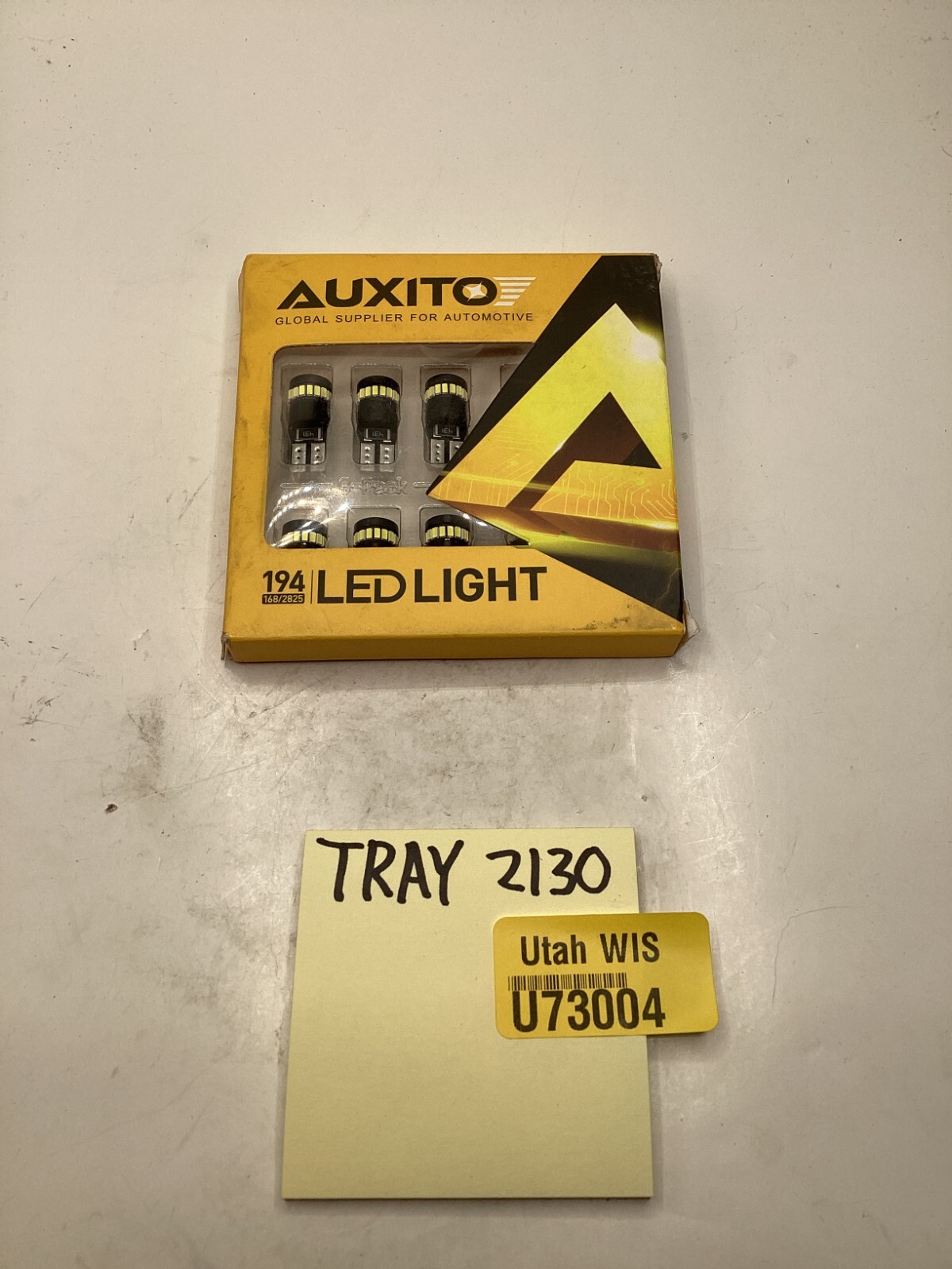 Pack of 10 Auxito 194 168/2825 LED License Side Marker Lights DC 12-24V