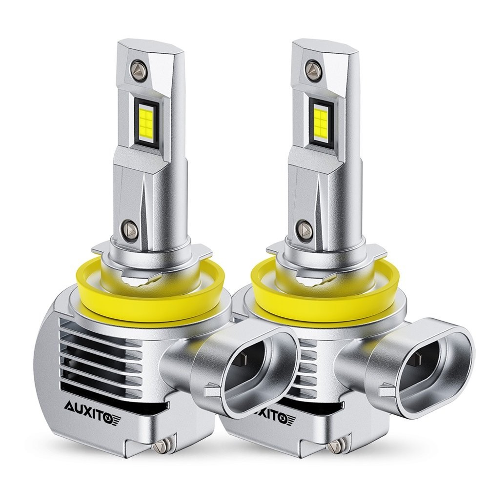 AUXITO H8 Headlight LED Low 6000K Beam Bulbs Conversion Kit Crystal White 2PCS