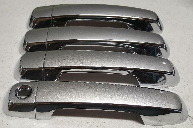 Custom Black OR Chrome Door Handle Covers 2010-2022 Toyota 4Runner U PICK CLR