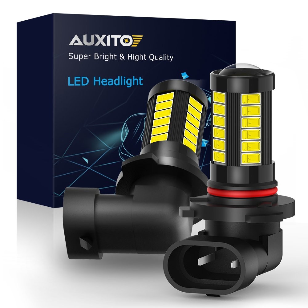 AUXITO 9005 Canbus LED Fog Light Bulb Conversion Kit Low Beam Super White 6500K