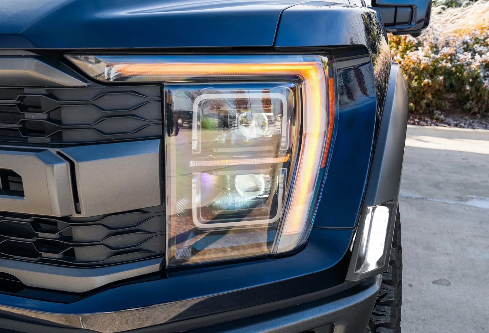 7pc Clear Lens White Full LED Grille & Fender Flare Lighting Kit For Gen3 Raptor