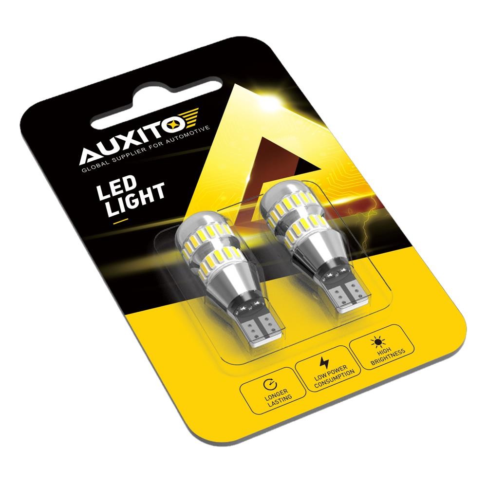 Pair Super Bright White LED Bulbs for Car Backup Reverse Light 912 921 T15 W16W