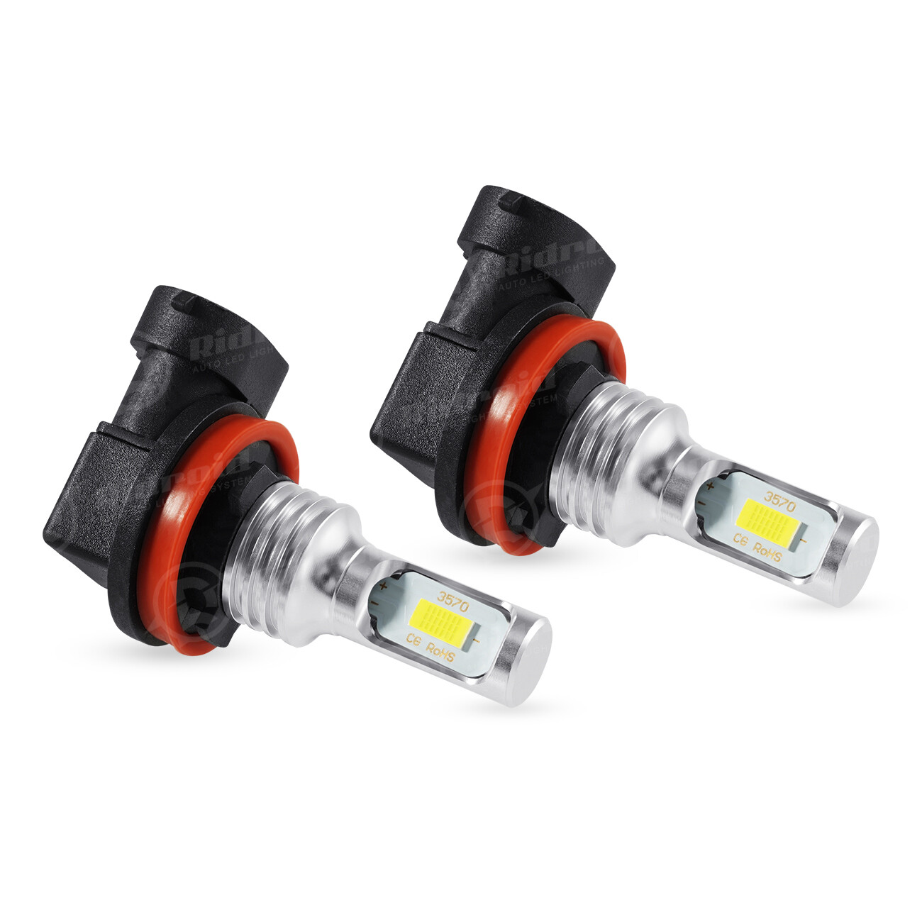 LED Headlight Kit H11 H8 H9 6000K White Fog Light Bulbs Bright High or Low Beam
