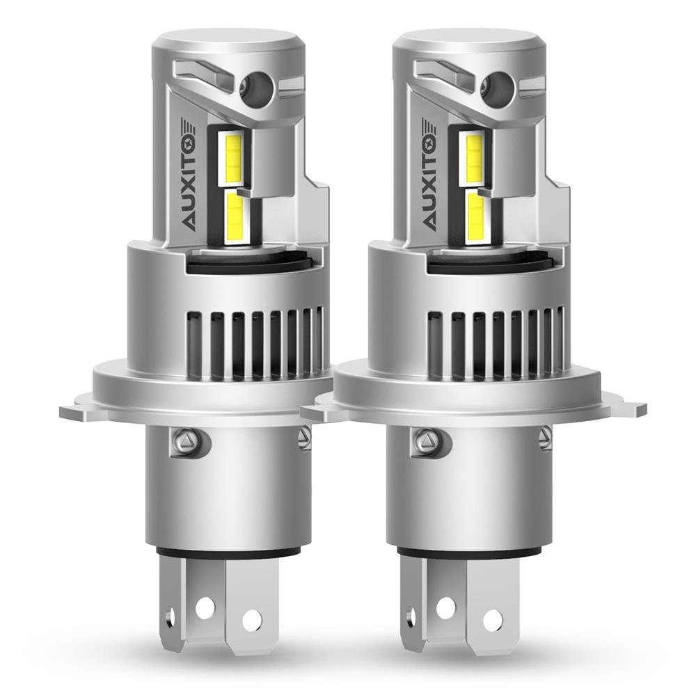 Pair 9003 H4 LED Headlight Kit High Low Dual Beam 6000K Super White Light Bulbs