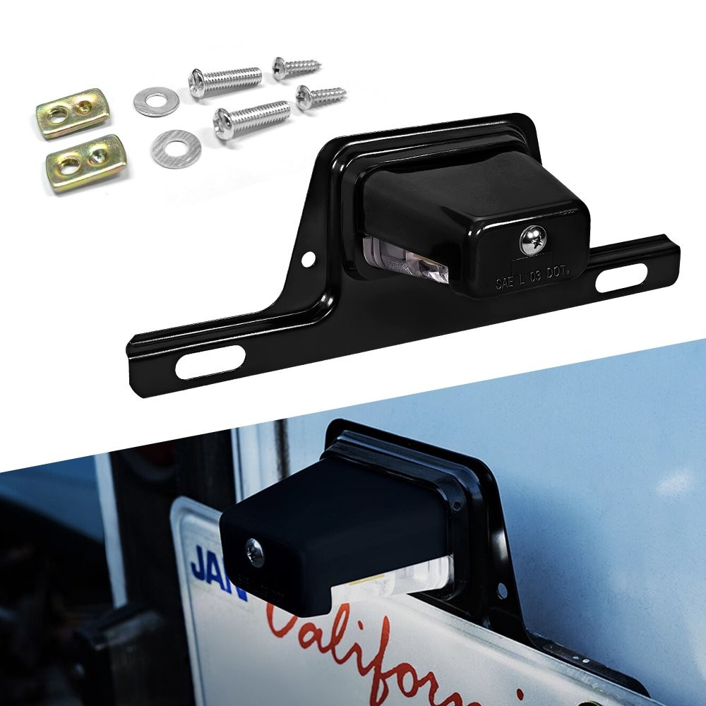 For Universal LED License Plate Light Tail Car Camper Trailer Truck Waterproof