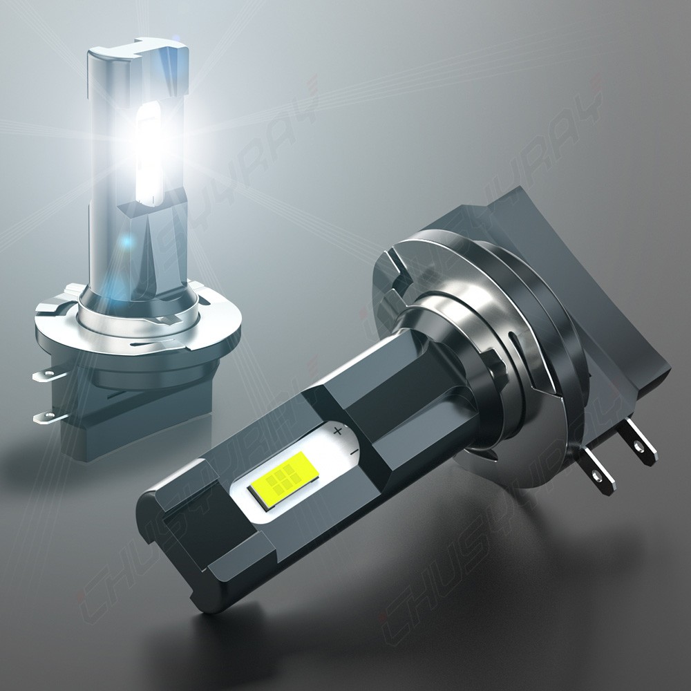 4PCS H7 H11B LED Headlights High Low Beam White Bulbs 6000K