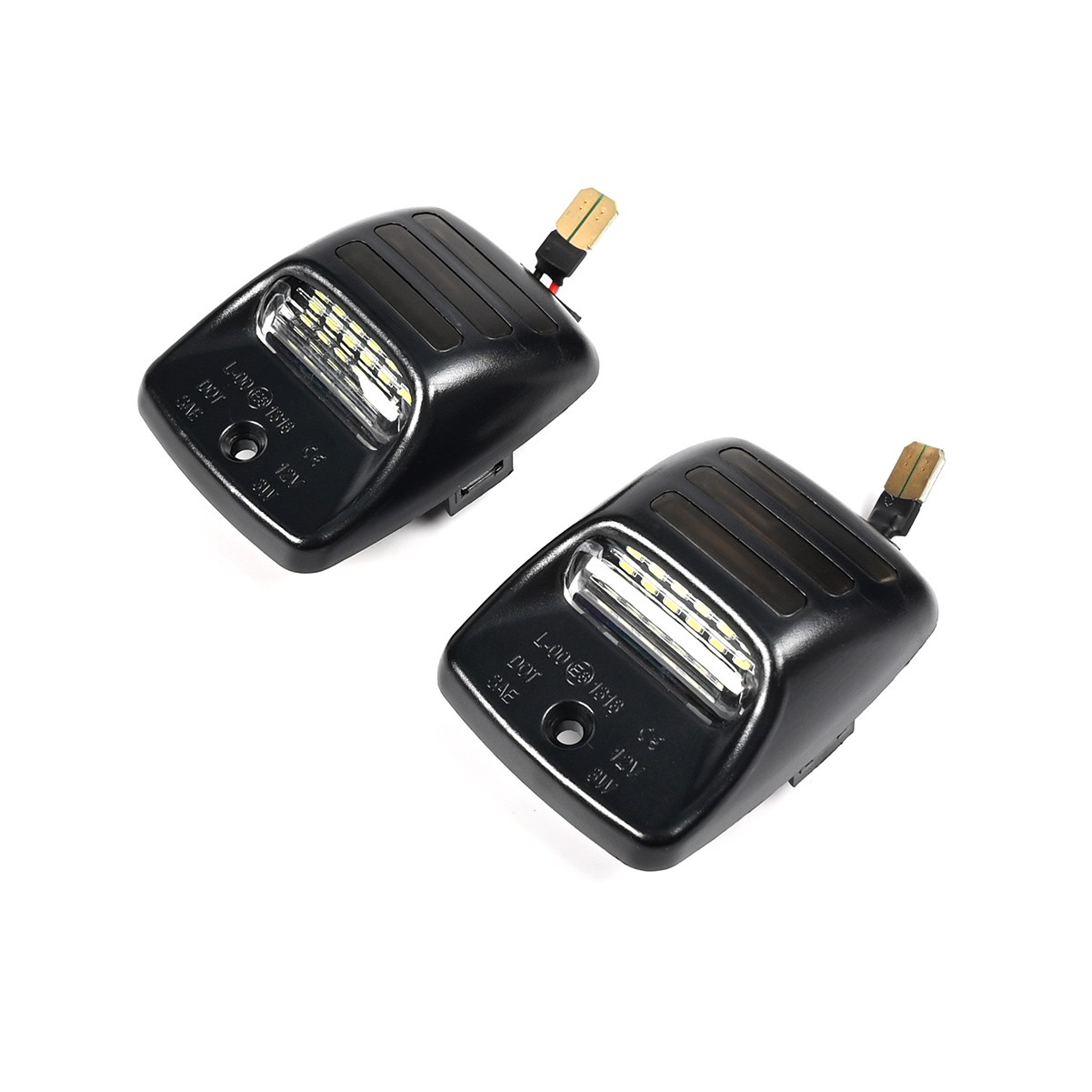 Car LED License Plate Lights Tag Lamp For Toyota Tundra 2000-2013 Tacoma 2006-15