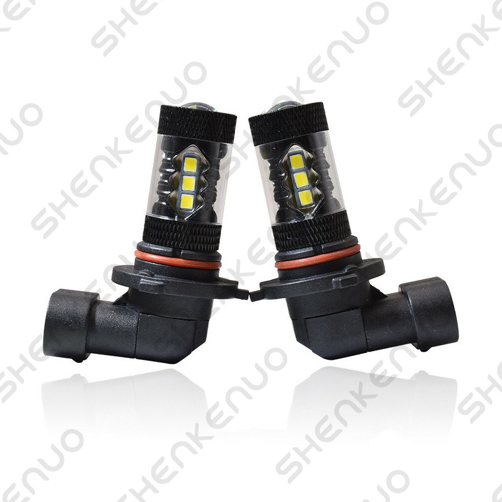 For Ford Explorer 2002-2010 – 2X Golden Yellow 9145 LED Fog Light Bulbs Lamp 80W