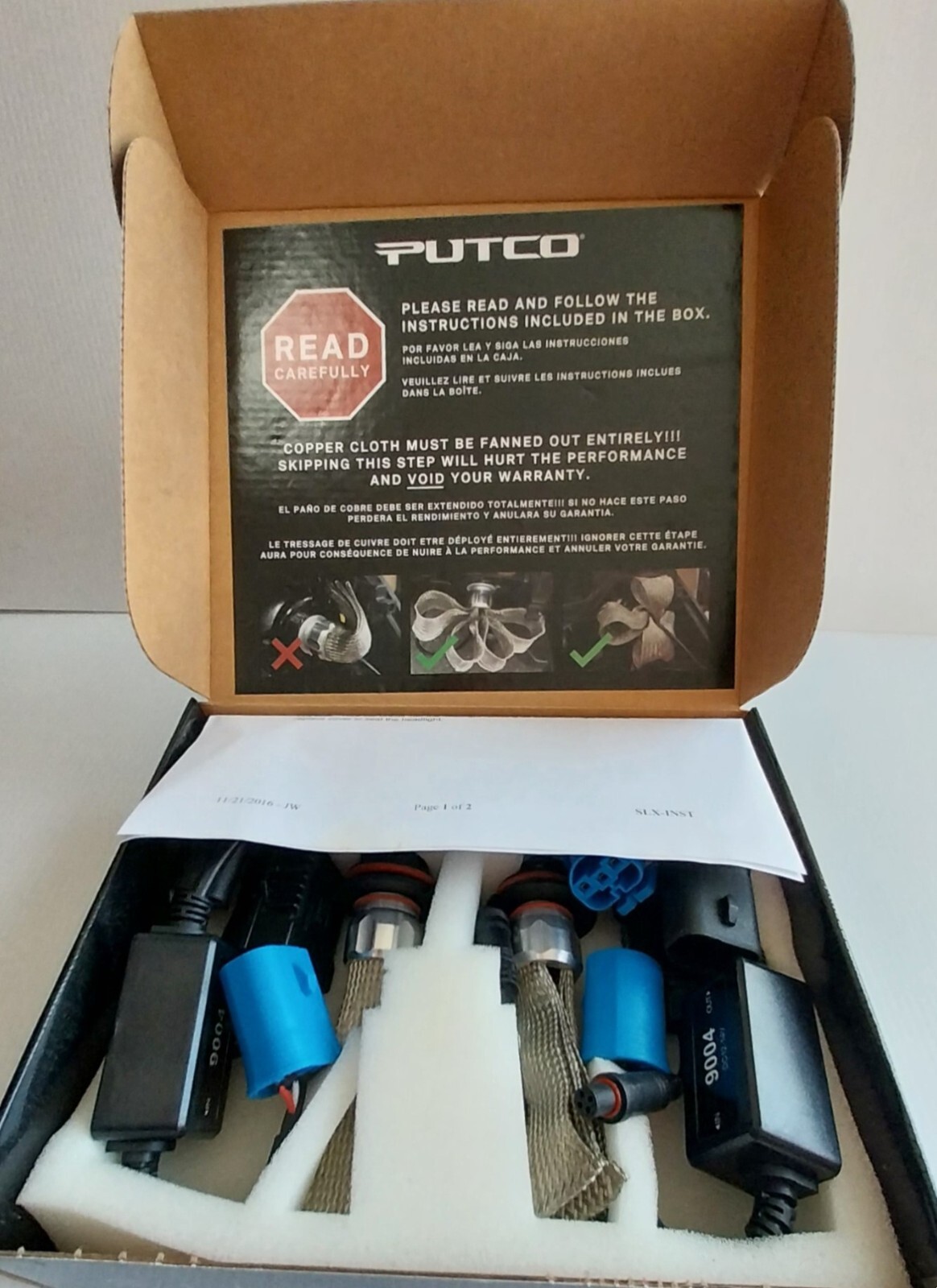 Putco Silver Lux High Powered LED Kit for ATV/UTV/Snowmobiles 289004 New in Box