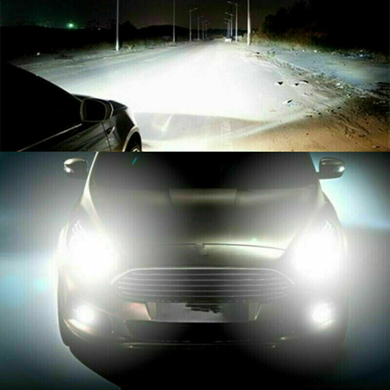 2PCS H3 LED Fog Driving Light Bulbs Conversion Kit Super Bright DRL 6000K White