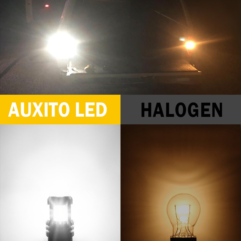 LED 3157 Bulb 6000K 3156 4157 Reverse Backup Light White Lamp Super Bright 2-20x