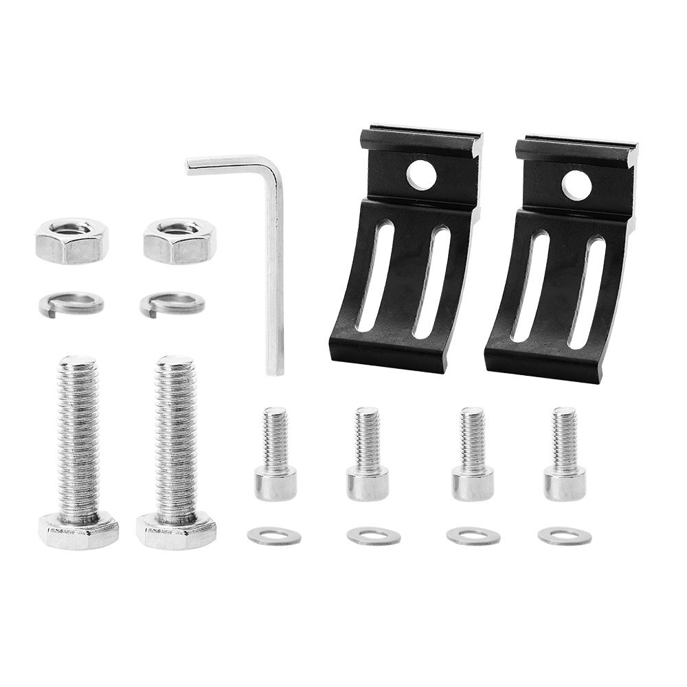 Tow Hitch Mounting Bracket+ 4“3-row LED Work Light Pods Backup Reverse+Wiring