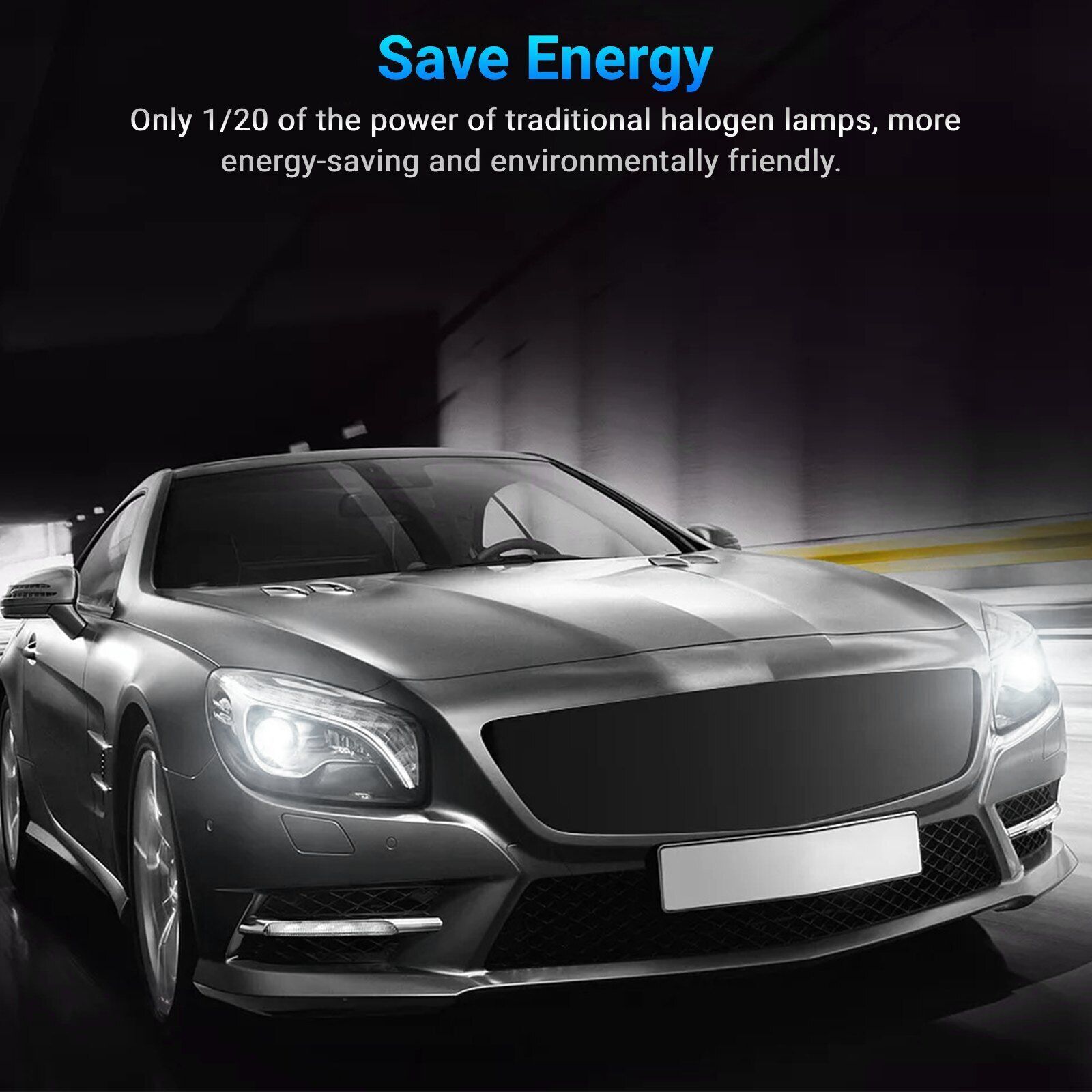 9005 LED Headlight Bulb Conversion Bright Beam Lamp 6000K Super White CANBUS