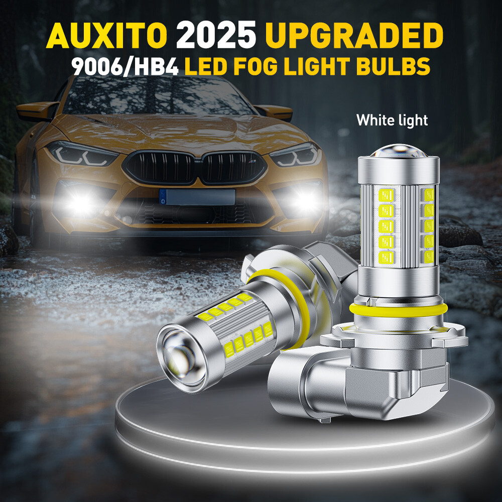 AUXITO 9006 LED Headlight Bulb Conversion Kit Low Beam White Super Bright 6G27