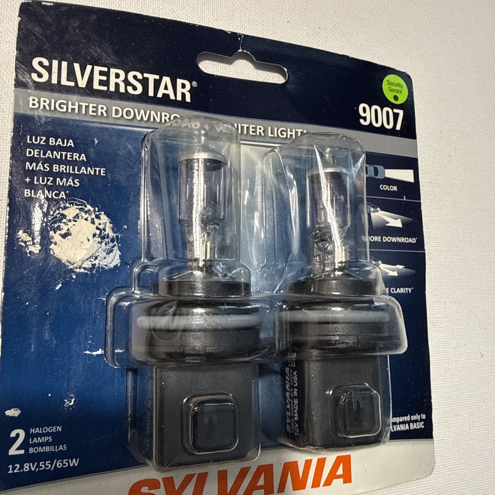 Sylvania Silver Star 9007 2 Pack. 9007ST.BP2