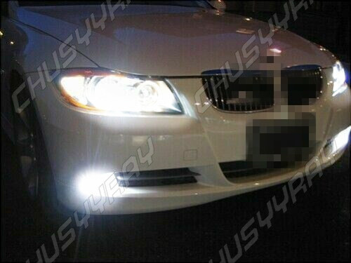 H11 H8 H9 160W High Power 6000K HID White LED Fog Light Bulbs Driving Lamp DRL