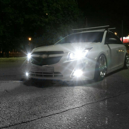 H7 + H7 LED Headlight Combo Bulbs Kit High + Low Beam Super White Bright 5 YEARS