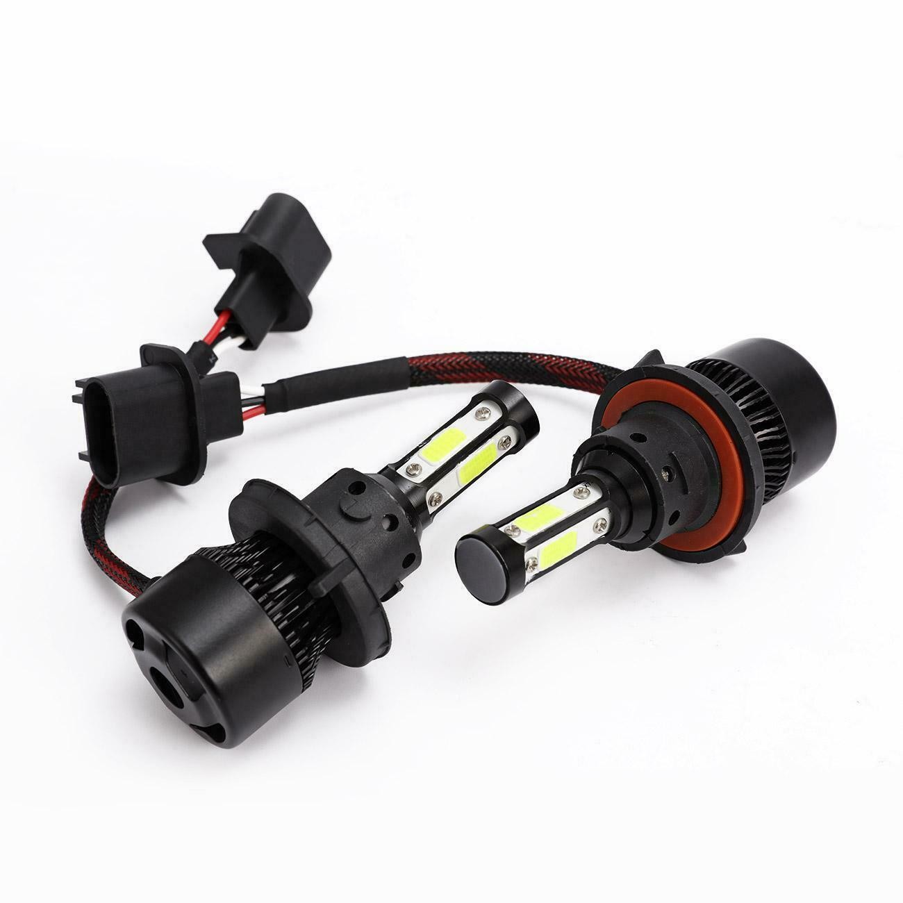 For Ford F 150 2004-2014 10000K LED Headlight Hi/Lo + Fog Light Bulbs Combo
