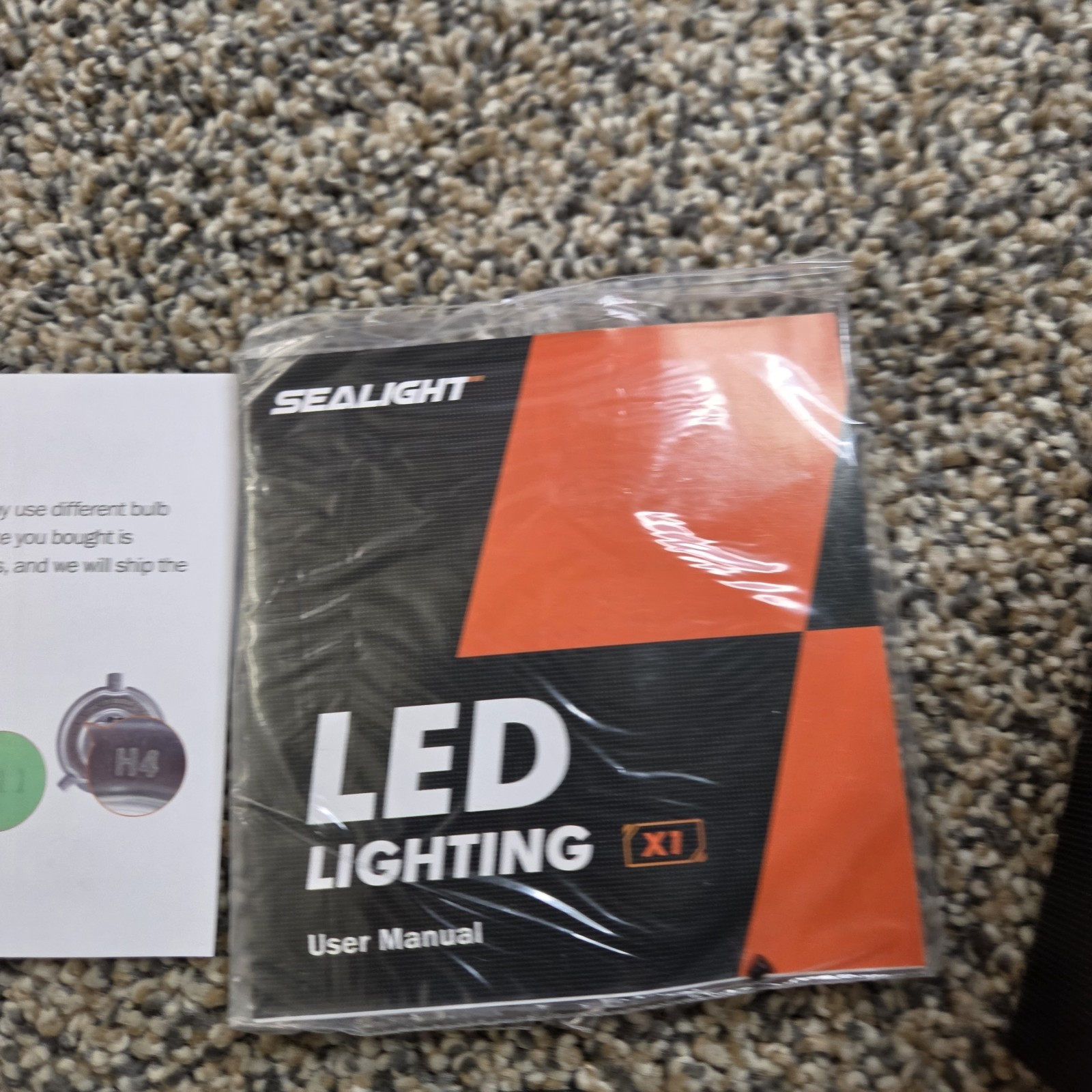 sealight led headlights h11 bulbs Brand New Pair