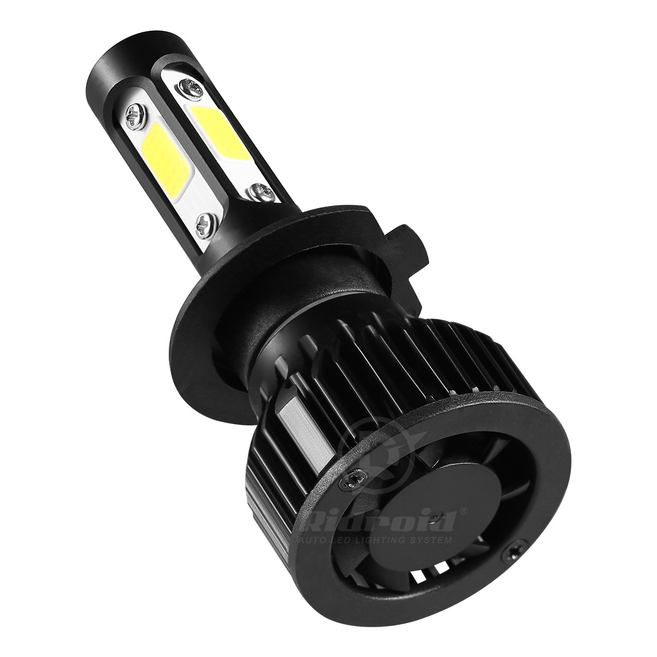 4-sides H7 LED Headlight Bulbs Super Bright High/Low Beam 3000000LM 6500K White