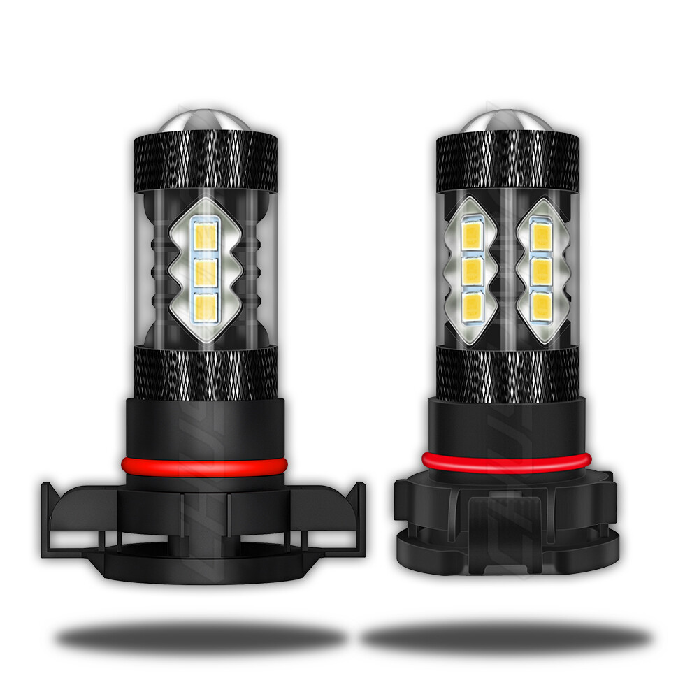 Pair 160W FOG Lights For DODGE Grand Caravan 2010-2019 3000K Yellow LED Bulbs