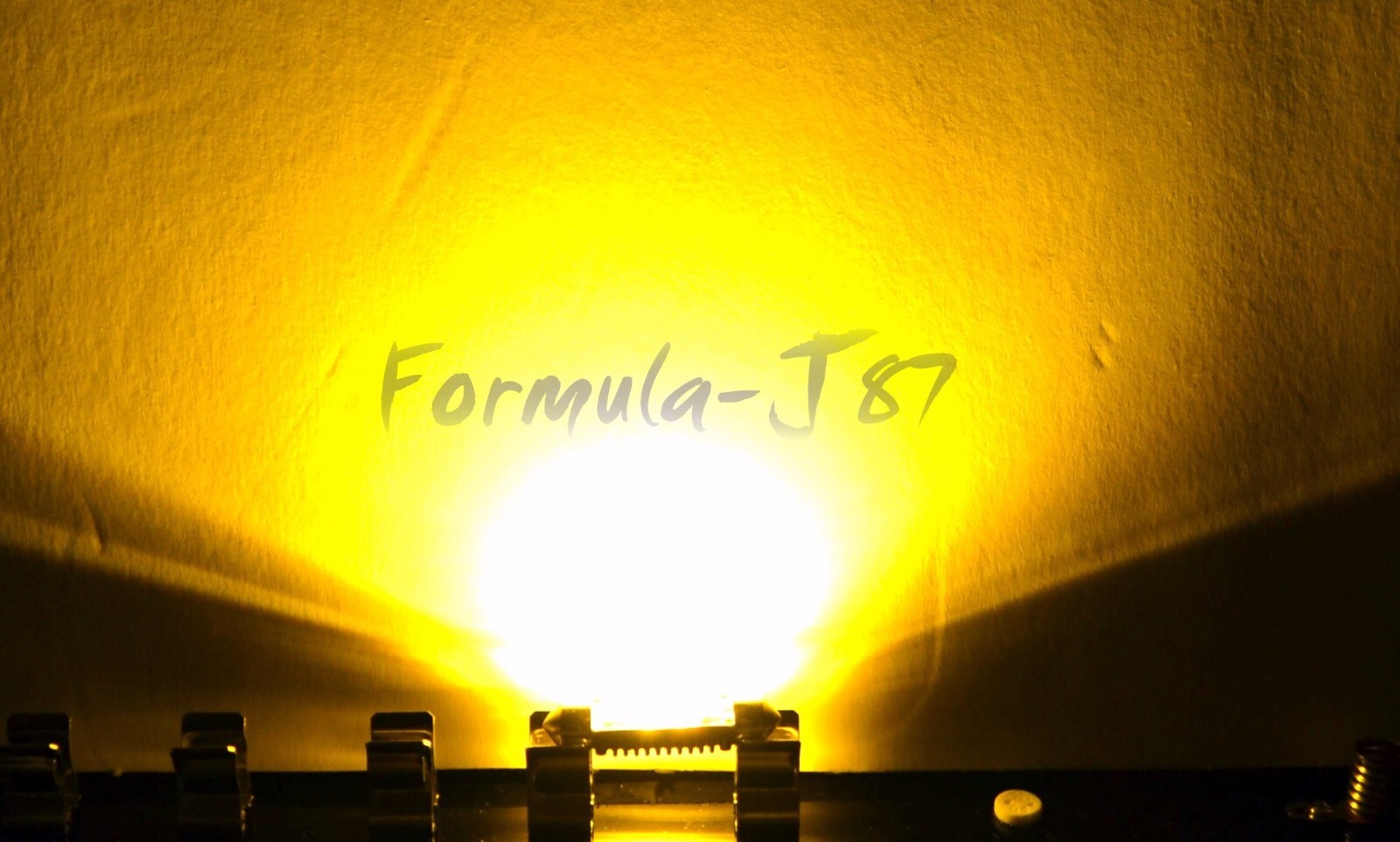LED Light Canbus Error Free 6411 5W Orange Two Bulb Interior Dome Stock Lamp