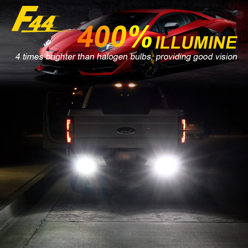 7443 7440 7441 LED Back Up Reverse Light Bulbs Xenon White 6000K Canbus 2pcs