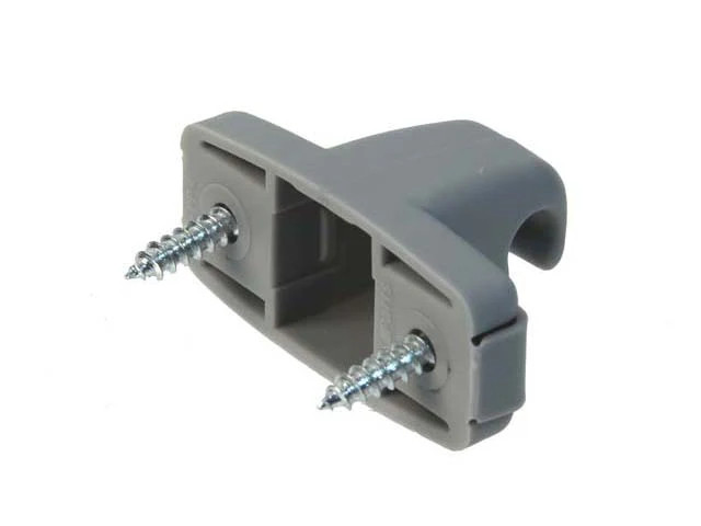 BMW Sun Visor Clip – Light Gray | 1995-2006 51168174715–URO