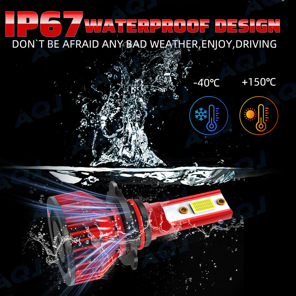For Freightliner Columbia 2005-2017 9005 9006 881 LED Headlight Fog Lights Bulbs