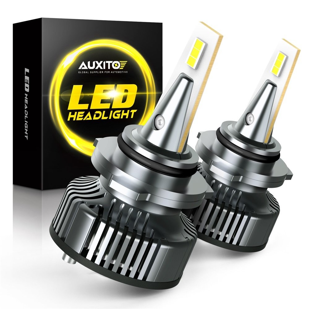 2X AUXITO 9006 LED Headlight Bulb Low Kit Beam Free Super Error Bright White
