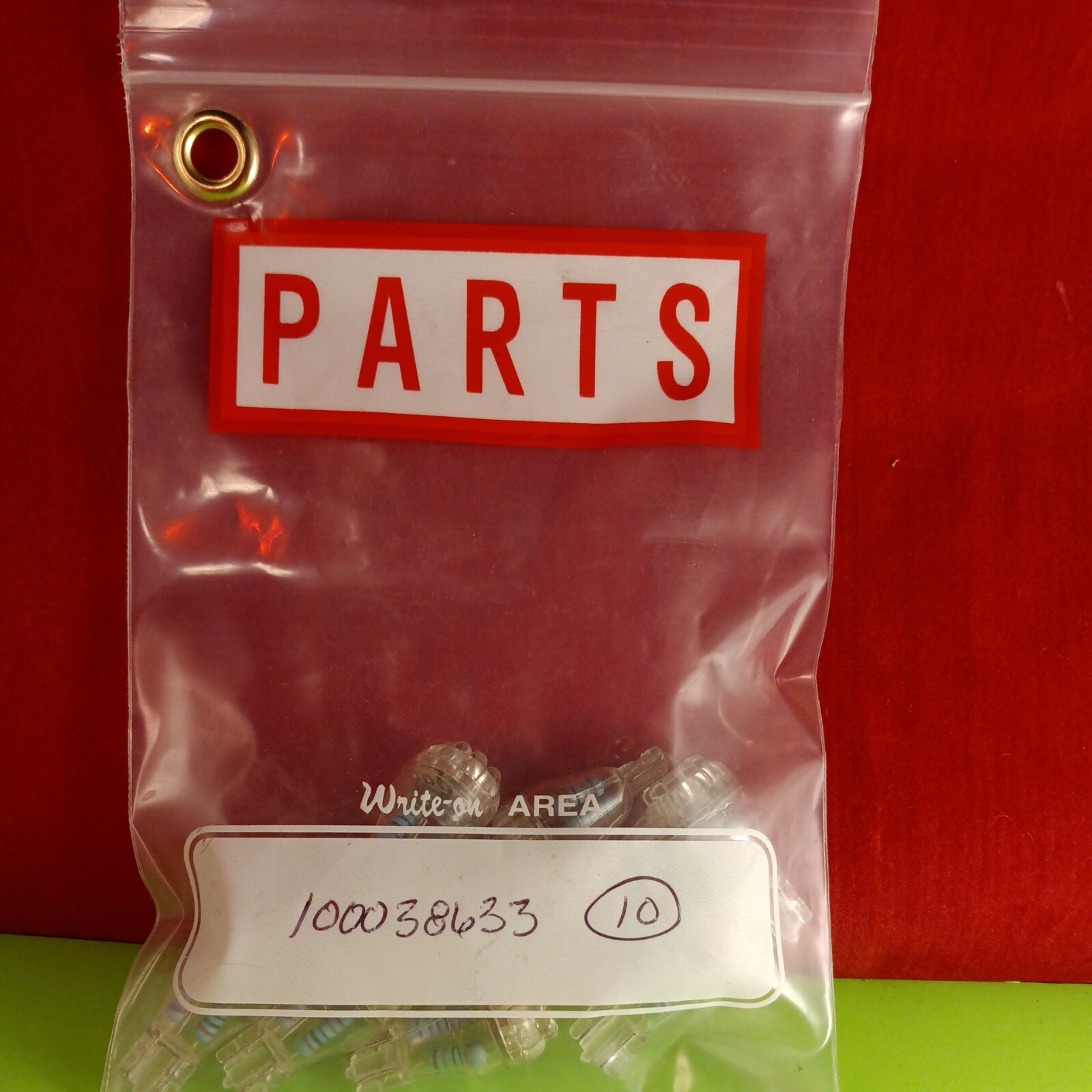LOT OF 10 – Wedge Bulbs Bright White 12V LED(T20LEDW) Hot Rod/ Rat Rod – NEW